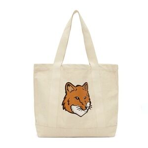 MASION KITSUNE FOX HEAD TOTE BAG